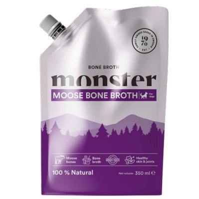 Monster Dog Bone Broth Moose 350ml