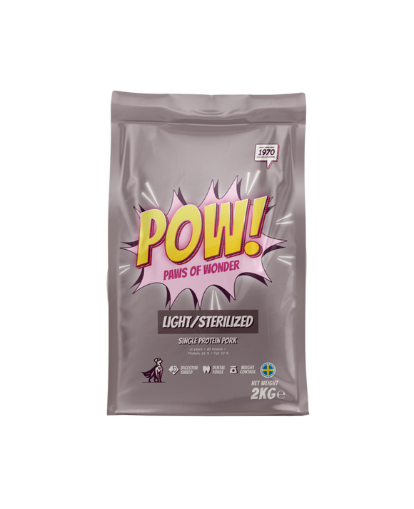 POW! Hund Light/Sterilized 2 kg