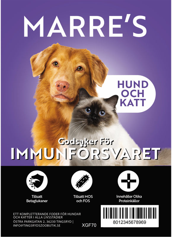 Marre`s Godsaker För Immunförsvaret 70g