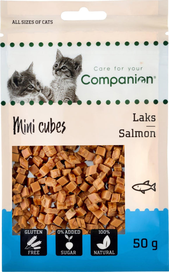Companion Cat Mini Cubes, lax 50g