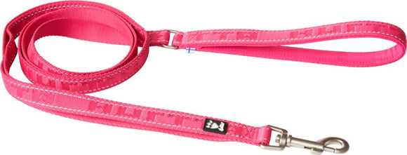 Hurtta ECO Casual reflekterande hundkoppel 180 cm Ruby