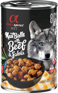 AlphaSpirit Köttbullar med nötkött och salvia 400g