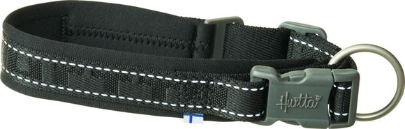 Hurtta ECO Casual hundhalsband 30-40CM Svart