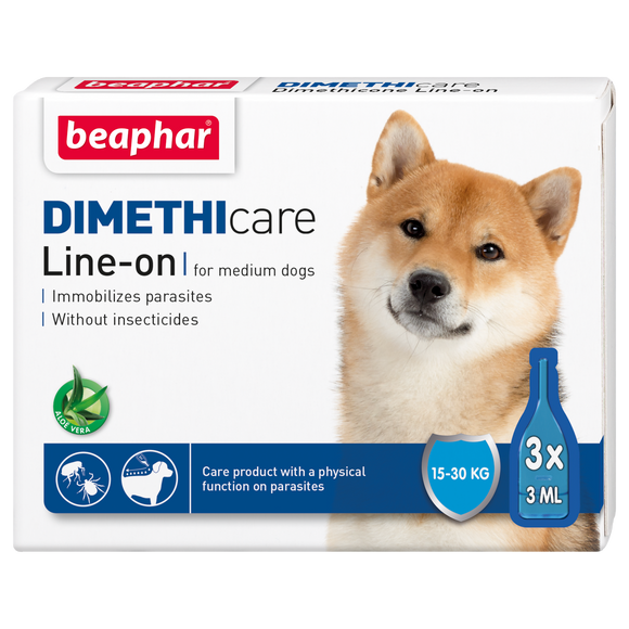 Beaphar Dimethicare Line-on Fästingmedel 15-30kg