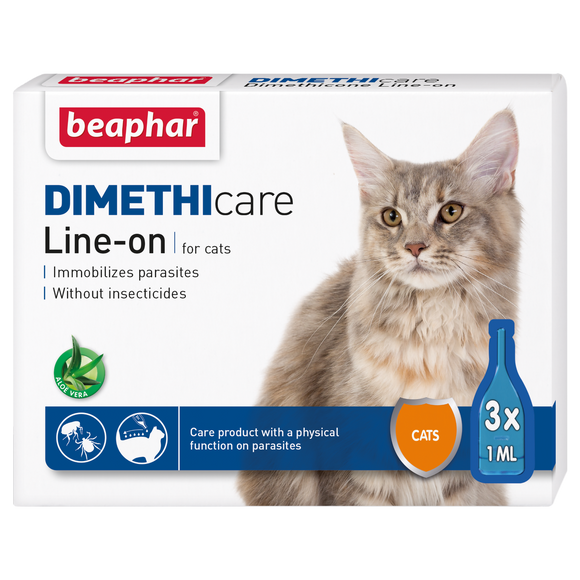 Beaphar Dimethicare Line-on Katt