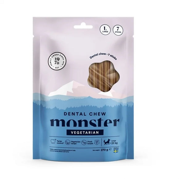 Monster Hund Dental Chew Veg. L Week (7st) 270 g