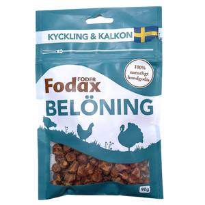 Fodax Belöning Kyckling-Kalkon 90g