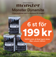 Kampanj Monster Dynamite burk 6 för 199 kr