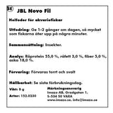JBL NOVOFIL 100ML FRYSTORKADE RÖDA MYGGLARV.