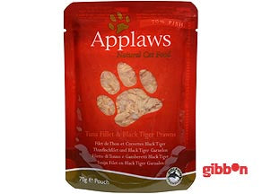 APPLAWS KATT PÅSE TUNA & TIGER PRAWN 70g