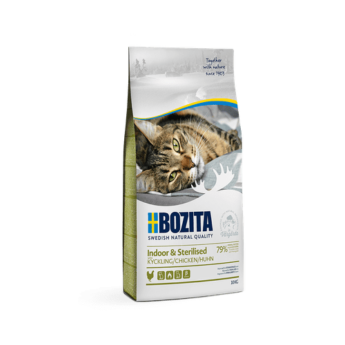 BOZITA INDOOR & STERILISED CHICKEN 10KG