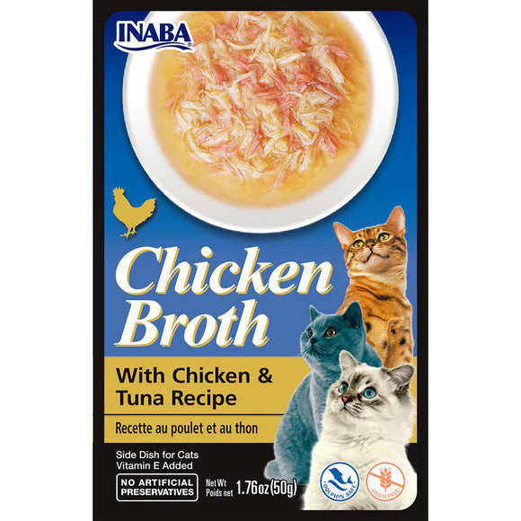 CHICKEN BROTH WITH CHICKEN & TUNA 40G