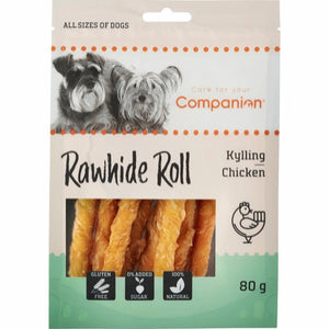 COMPANION CHICKEN RAWHIDE ROLL 80g