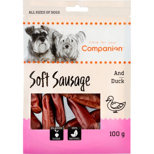 Companion Duck Short Sausage 100g