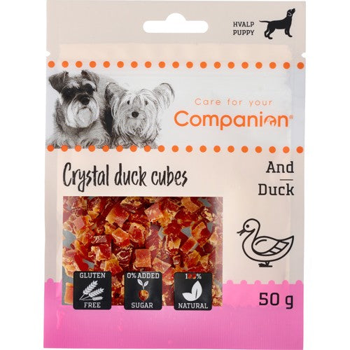 Companion Crystal Duck Cubes For Puppy 50g