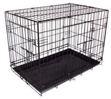 Dogman Stålbur Standard Svart XL 93cm