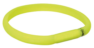 Flash light band USB Limegrön