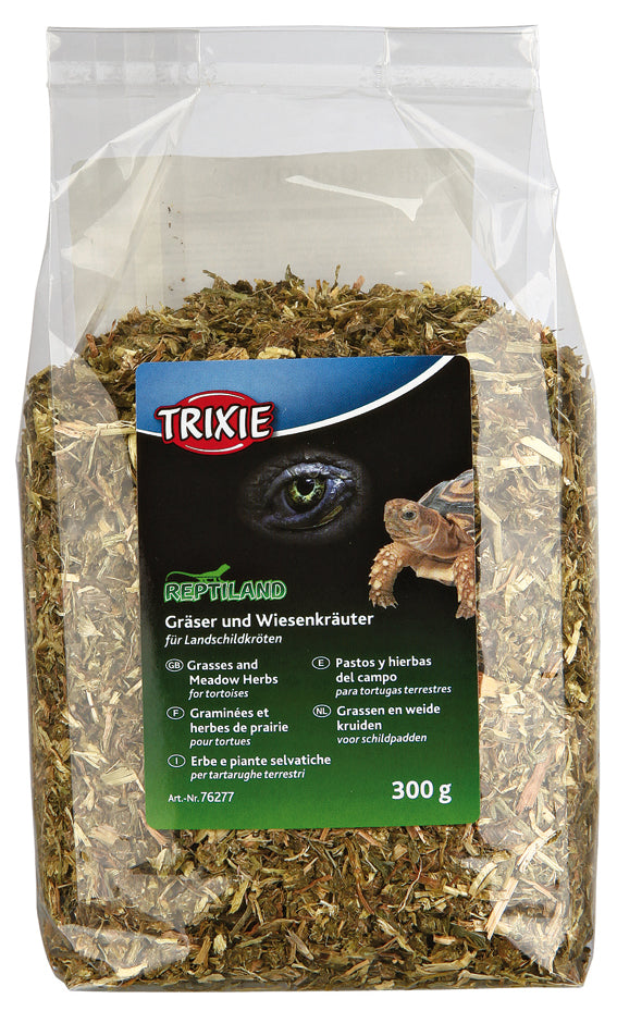 Gräs & ängsörter för sköldpadda, 300 g