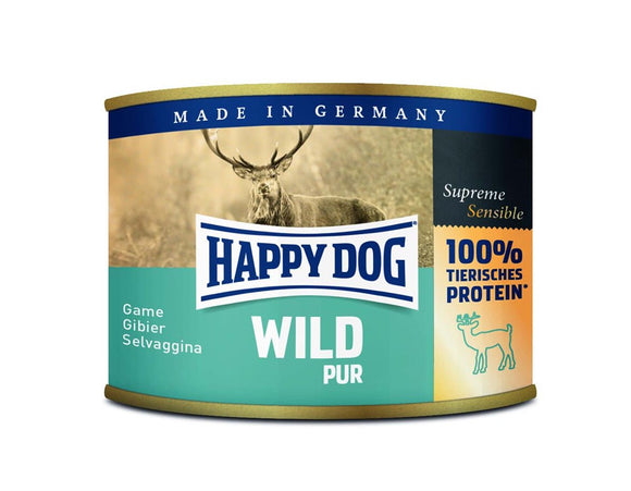 HappyDog konserv, Sweden, 100% vilt 200 g