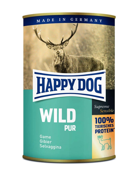 HappyDog konserv, Sweden, 100% vilt 400 g