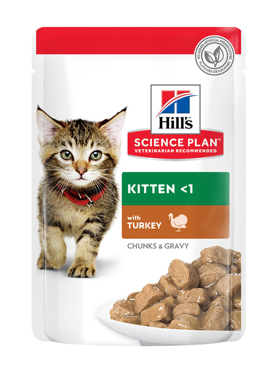 Hills Kitten Multipack Chicken & Turkey, 12x85g