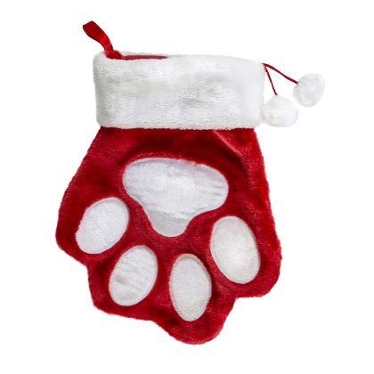 Holiday Stocking Paw jul