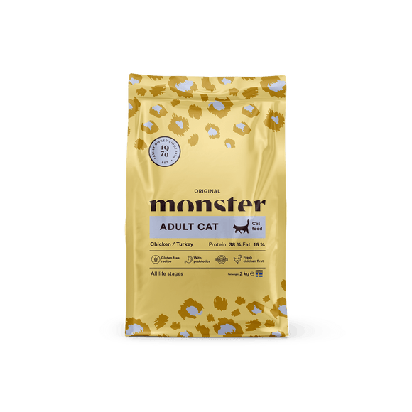 Monster Cat Original Adult Chicken/Turkey 400 g