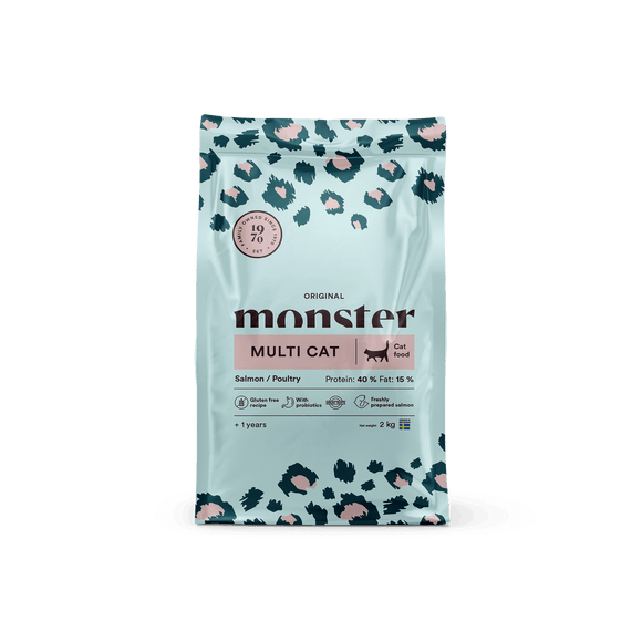 Monster Cat Original Multicat Salmon/Poultry 400 g