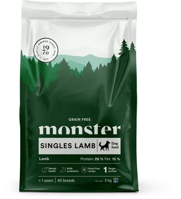 Monster Hund Grain Free Singles Lamb 2kg
