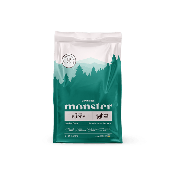 Monster Hund GF Puppy All Breed Lamb/ duck 2 kg