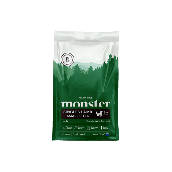 Monster Hund GF Singles Lamb Small Bites 2 kg