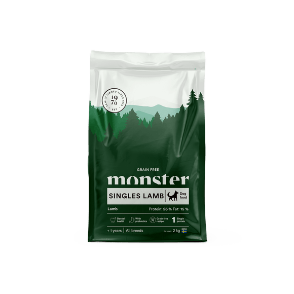 Monster Hund Grain Free Singles Lamb All Breed 12 kg