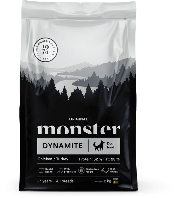 Monster Hund Original Dynamite Chicken/Turkey 12 kg