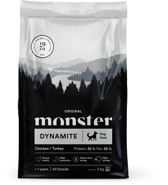 Monster Hund Original Dynamite Chicken/Turkey 12 kg