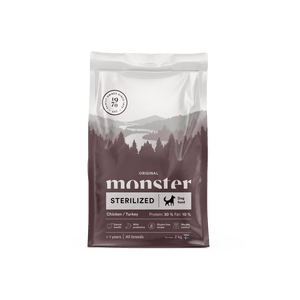 Monster Hund Original Sterilized Chicken/ Turkey 12 kg