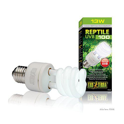 REPTILE UVB 100 LYSRÖRSLAMPA 13W E27 EXOTERRA