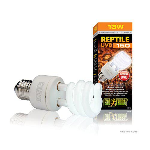 REPTILE UVB 150 LYSRÖRSLAMPA 13W E27 EXOTERRA