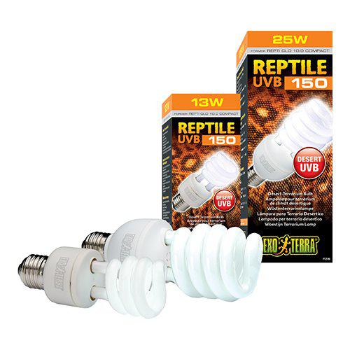 REPTILE UVB 150 LYSRÖRSLAMPA 25W E27 EXOTERRA