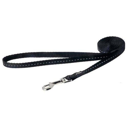 ROGZ UTILITY KOPPEL S SVART 11MM 180CM