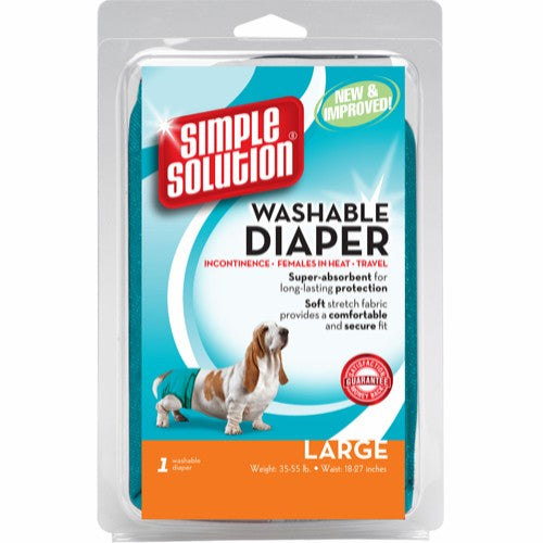Simple Solution Tvättbar blöja för tikar L