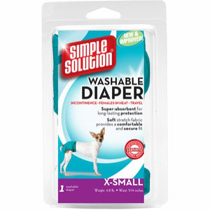 Simple Solution Tvättbar blöja för tikar, XS
