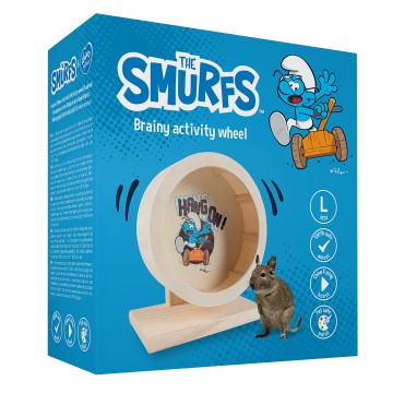 Springhjul Clumsy Smurf - ø29cm