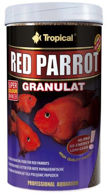 TROPICAL RED PARROTGRANULAT 250ML/100G