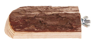 Trähylla med fixeringsskruv, 7 × 10 cm