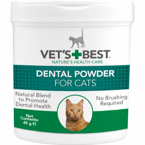 VETS BEST tandpulver katt 45g