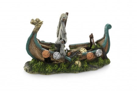 Dekoration - Aqua Della - Viking Boat - 26x11x17cm