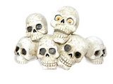 Zombie skulls