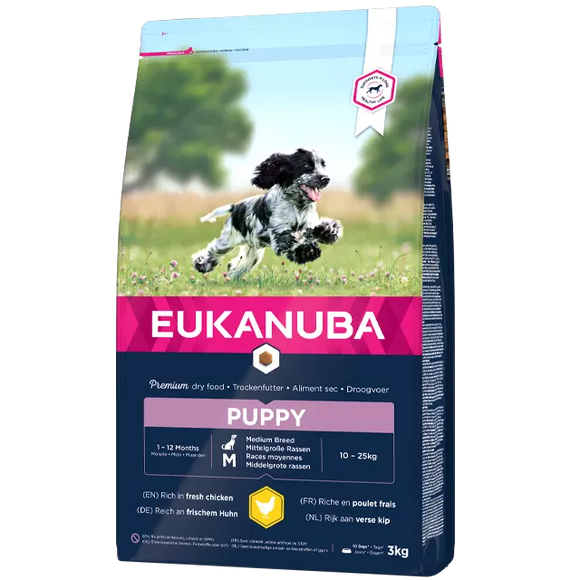 Eukanuba Growing Puppy Medium Breed 15 kg