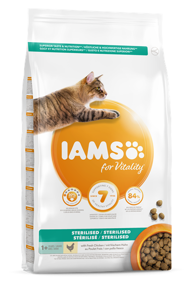 Iams Katt Adult Sterilised 3 kg