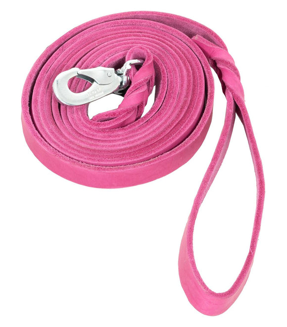 Läderkoppel 12mmx300cm Rosa